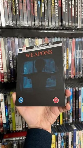 Weapons Limited Edition 4K Ultra HD + Blu-ray Steelbook
