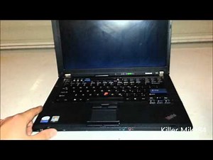 Unboxing & Overview Lenovo Thinkpad T61 Core 2 Duo T7300 2.0GHz