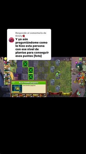 Respuesta a @Kristy: Jugando PVZ2