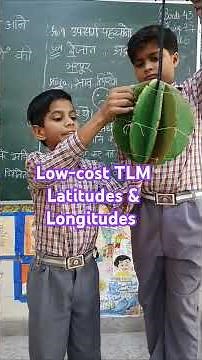 Latitudes and Longitudes||Earth parallel & meridians model#class5socialscience#latitudeandlongitude