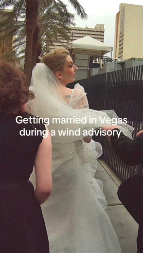 Getting married in Vegas during a wind advisory