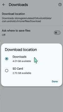 How To Find Chrome Downloads on Android #chrome #chromesettings #tutorial