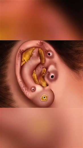 Ear Treatment and Cleaning ASMR Animation