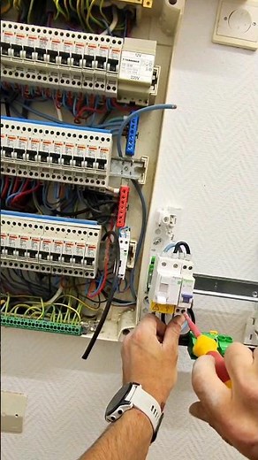 Installing a Reversible Air Conditioner Part 3 #circuit breakers #electrician #air conditioning