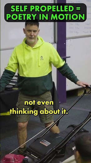 How to use a self propelled mower?