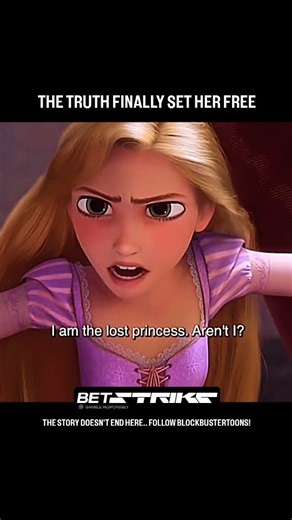Blockbuster Toons on Instagram: "🎬 Movie: Tangled (2010) 🎥 Scene: Rapunzel realizes that Mother Gothel is not her real mother and that her entire life was built on a lie. 📖 Summary: In this powerful moment, Rapunzel pieces together the truth about her past and understands that she was never protected — she was imprisoned. The realization becomes the first step toward her freedom. #tangled #rapunzel #breakfree #freedom #viralreels"