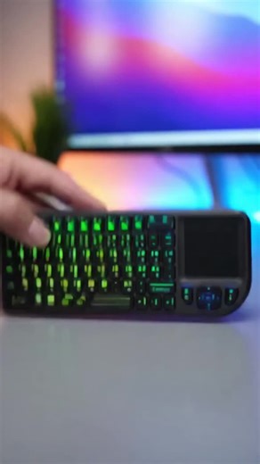 Mini Wireless Keyboard, Portable Rechargeable Keyboard, 2.4G Rechargeable Backlight Keyboard with Touchpad, Keyboard for PC, Mac, Smart TV #wirelesscharging #usefulgadgets #customkeyboard #techaccessories #bluetoothkeyboard #affordabletech #gamingkeyboards #portabletv #gadgetlife #techproducts