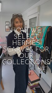 Does Ali ever find it hard to let scarves go? The answer is yes! Here’s how Ali chooses Hermès scarves for each silk scarf collection. All of these scarves will be in this week’s collection on Friday 13th June. Email subscribers are notified about the exact time our silk scarf collections are released. Sign up at the bottom of our website or via the link in our Instagram biography! #nearlynewcashmere #recycledcashmere #silkscarves #silkscarf #silkfashion #scarvescollection #scarves #vintagescarf