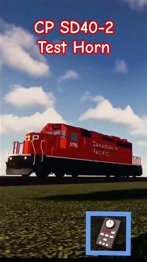 CP SD40-2 Test Train Horn (Southline District)