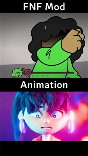 FNF [Homander Aethos] Lyric Cutscene: FNF Mod vs Animation