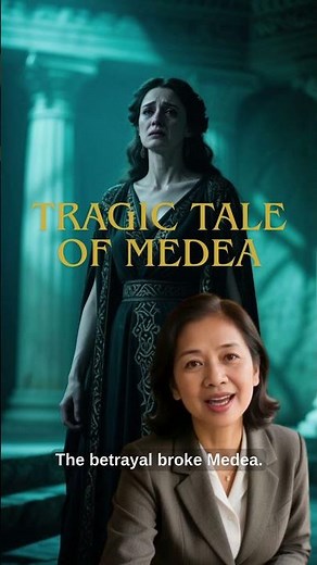 The Tragic Tale of Medea: Lessons from Greek Mythology #greekmythology #viralshorts #learn #shorts