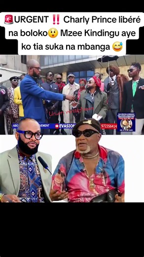 Charly Prince libéré na boloko — Mzee Kindingu aye ko tia suka na mbanga