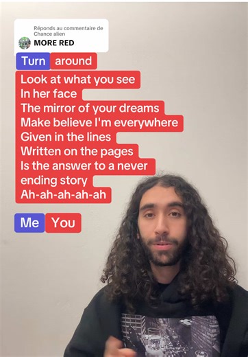 Réponse à @Chance alien Hoodie from @In Print We Trust Can you sing The NeverEnding Story from Stranger Things 🥀 in karaoke ? 🎤 More 🔴 for you 🫵 #duos #popcornduet #singing #challenge #singwithme