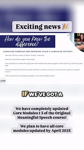 2.8K views | Our Original Meaningful Speech course got an update! The...