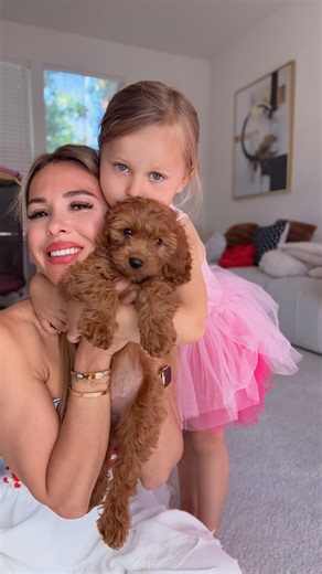 Albina Martynova on Instagram: "Last 2 weeks Our happiness level has definitely increased 🥰🐶"