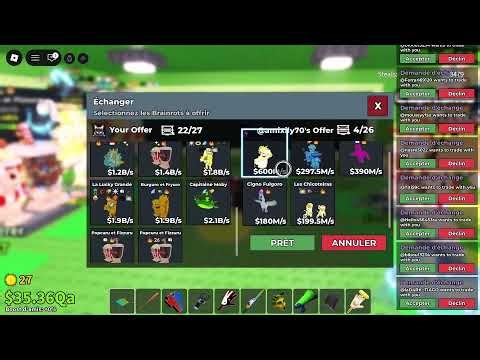 🔴live roblox steal a brainrot trade machine / Rush 4k abos!!!🔴