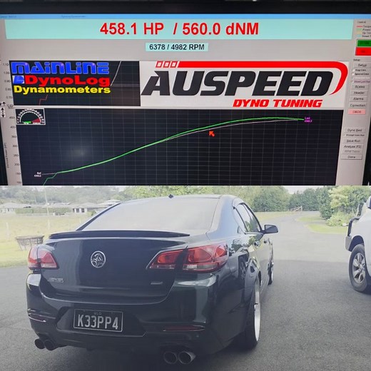 #dyno #holden #ls3 #toughidle #cammed #lumpyidle #fullexhaust #automatic #stockstall #rearmufflerdelete | Auspeed Dyno Tuning