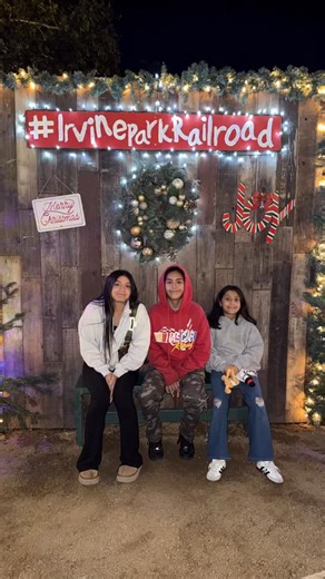 Irvine Park Railroad 🎄🚂🎅 1 Irvine Park Rd. Orange, CA. 92869 We recently visited Irvine Park Railroad and had such a wonderful time creating memories with my family. There is so many lights adorning this section that it looks like a fairy tale just walking around. They have so many activities for the kids like: 🍪Cookie Decorating (1 ticket) 💜 Bounce House (1 ticket) 🚜 Diggers (2 tickets) ♥️Rudolph Racers (1 ticket) ✂️Craft corner (1 ticket) 🎣 Ice Fishing (2 tickets) 🏀 Bank a Ball (1 tick