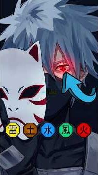 Kakashi Hatake's Best Jutsu From Each Chakra Nature in Naruto #naruto #narutoshippuden #anime
