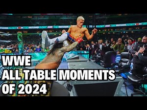 WWE All Table Moments of 2024