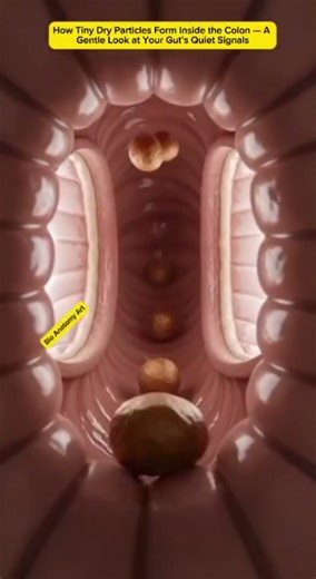 How Tiny Dry Particles Forms Inside the Colon - A Gentle Look at Your Gut’s Quiet Signals.