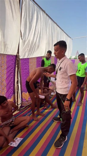 Army Chest Measurement and Medical Test