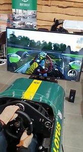 Many of you will have seen the Lotus Simulator in our Showroom. This is what it's like...awesome! and for sale. Offers in the region of 4K | The Motorist