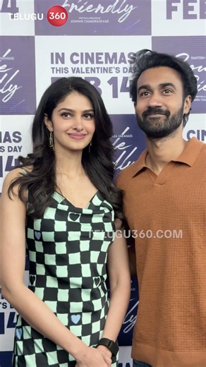 Hero Santosh Sobhan and Manasa Varanasi Visuals At Couple Friendly Premieres In AAA Cinemas