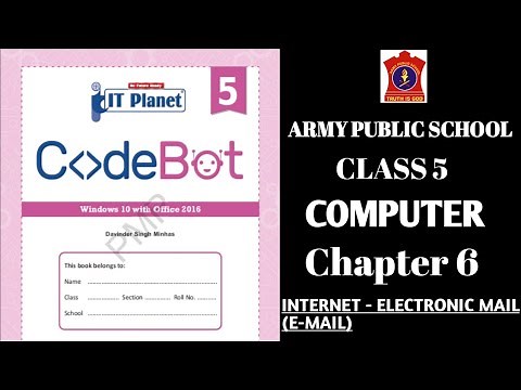 APS IT PLANET CLASS 5 COMPUTER | Chapter 6 | INTERNET - ELECTRONIC MAIL (E-MAIL) | ‪@nksclasses‬