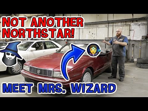 Not another Northstar! The CAR WIZARD introduces you to a '93 Cadillac Allante and MRS. WIZARD!!!