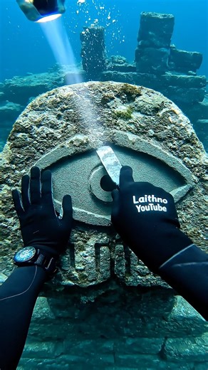 I scraped the EYE of this Pyramid... IT BLINKED! 👁️🔺😱