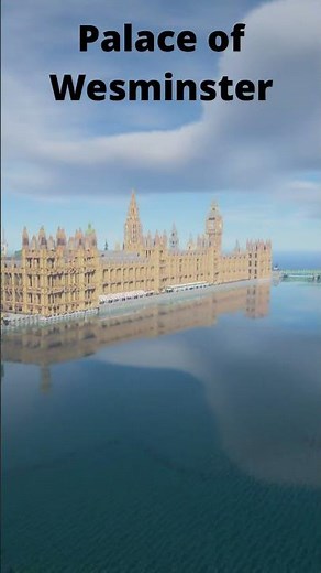 The Thames in Minecraft 1:1 Scale!