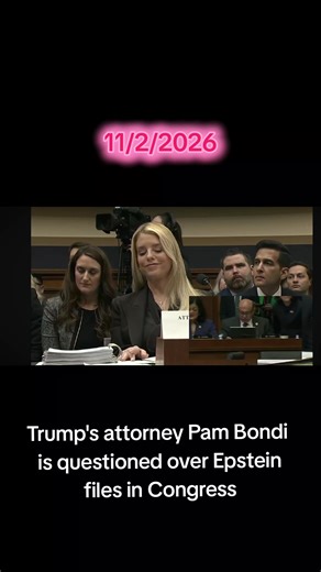 Congress Questions Attorney General Bondi on Epstein Files Release