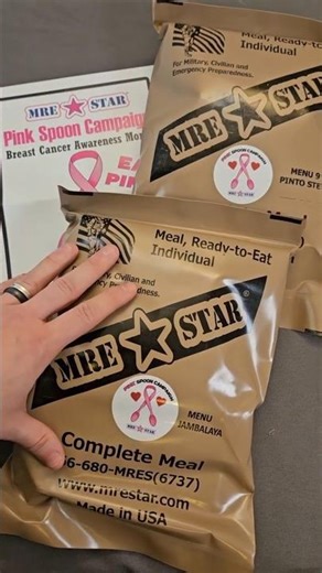 Pink Spoon MRE for Awareness 🎀