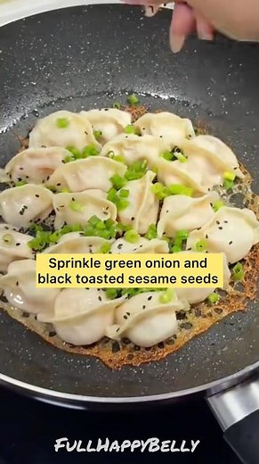 Quick easy golden dumplings 🥟