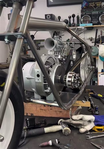 Supercharged Rotary Minibike for Canada Delivery