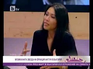 Anggun Interview with Bulgaria television - Morning Show 01/03/2012
