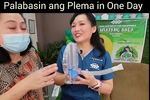 622K views · 18K reactions | Palabasin ang Plema in One Day. By Dr Glynna Cabrera, (Pulmonologist-Rehab Medicine) and Doc Willie and Liza Ong | Dr Willie Ong's Health Tips | Facebook