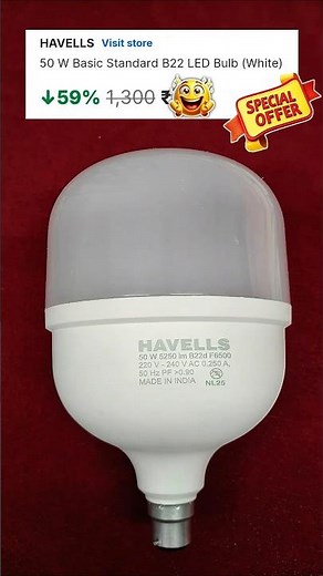 50W LED Bulb #ledbulb