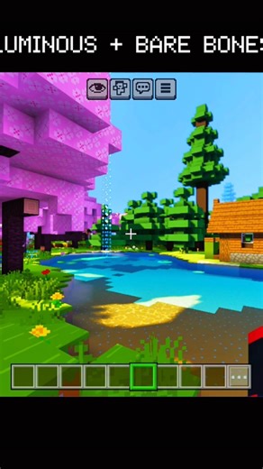 Minecraft pocket edition shaders #minecraft #shaders #shorts