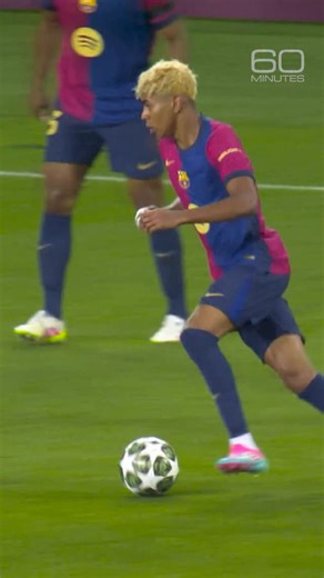 Barcelona’s 18-year-old soccer phenom Lamine Yamal has captivated fans with his improvisation and flair. Already, he is considered a generational talent and an heir to the great Lionel Messi. Jon Wertheim meets Lamine Yamal Sunday on 60 Minutes. | 60 Minutes