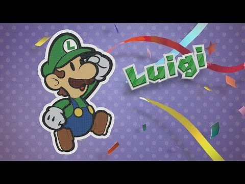 All Luigi Locations (with GamePad) - Paper Mario: Color Splash Walkthrough
