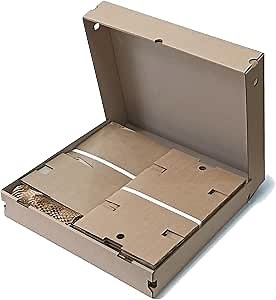 [ecolifepackaging] Wing Box, creative and practical courier box, Easy Assembly, No Tape Needed (8.26 x 6.29 x 4.72)