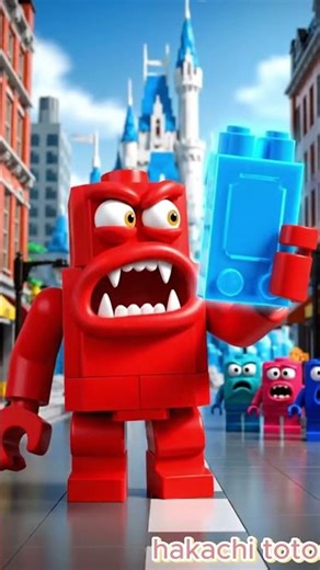 monsters find a futuristic city lego cartoon.|#lego #animation #animals #gaming #funny