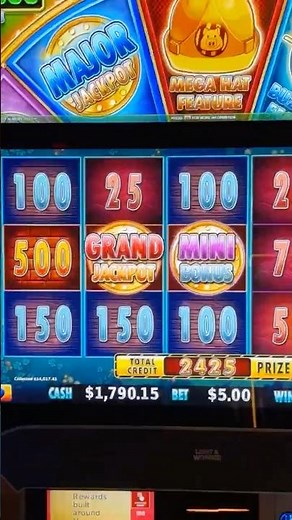 $13,500 GRAND JACKPOT on $5 Bet at Seminole Hard Rock Tampa!