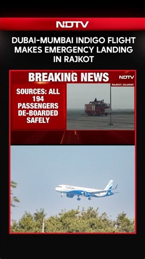 IndiGo Flight Makes Emergency Landing After Mid-Air Smoke Alert