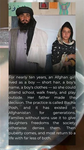 Her Father Raised Her as a Boy. In Afghanistan, He Had a Reason...