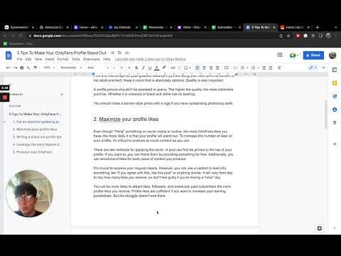 5 Tips To Make Your OnlyFans Profile Stand Out