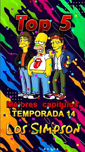 Los Simpson - Top 5 Mejores capítulos, Temporada 14 #simpsons