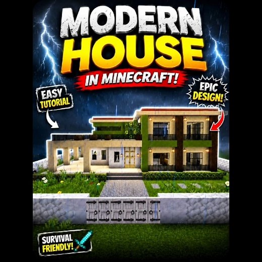 The Secret To Making Realistic Modern Gates In Minecraft ✨ #MinecraftTutorial #MinecraftBuilds